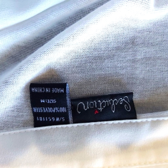 SEDUCTION WHITE BLOUSE/ B2B - Picture 5 of 5